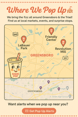 Illustrated Sodie Pop Map